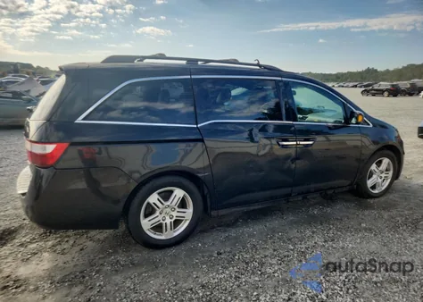 2013 Honda Odyssey Touring from USA, damaged, VIN 5FNRL5H91DB018514